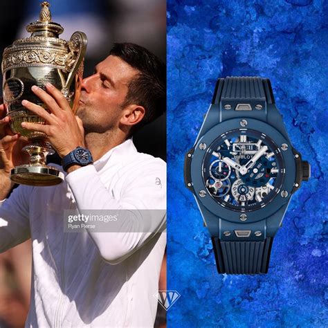 djokovic blue hublot.